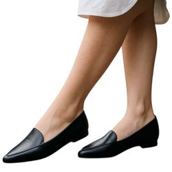 A New Day |Black Womens  Loafer Flats Shoes  Size: 8.5