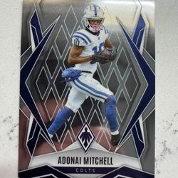 2025 Panini Phoenix Adonai Mitchell 53 Indianapolis Colts 