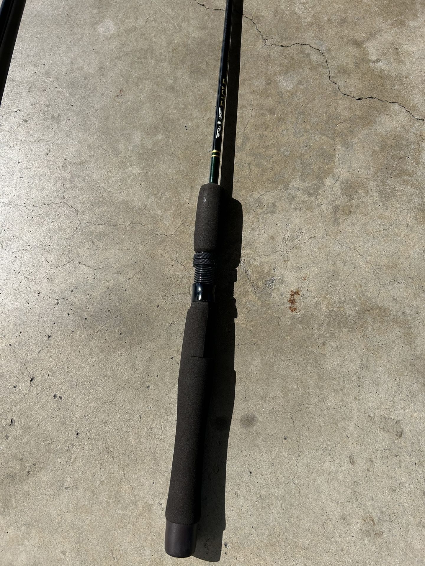8 spinning combo using 40 pound test Quantum Benchmark Spinning Combo