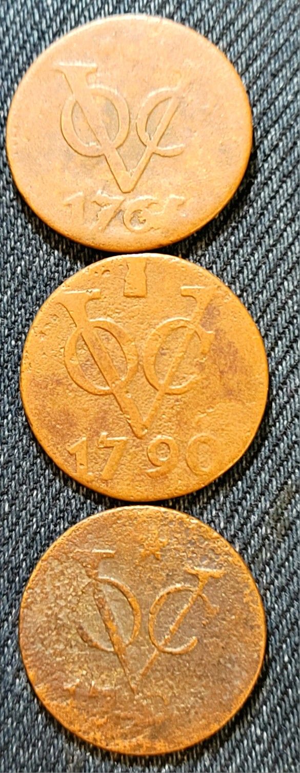 Lot of 3 Copper NY Pennies 