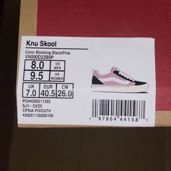 Vans Knu Skool Size 8 Men