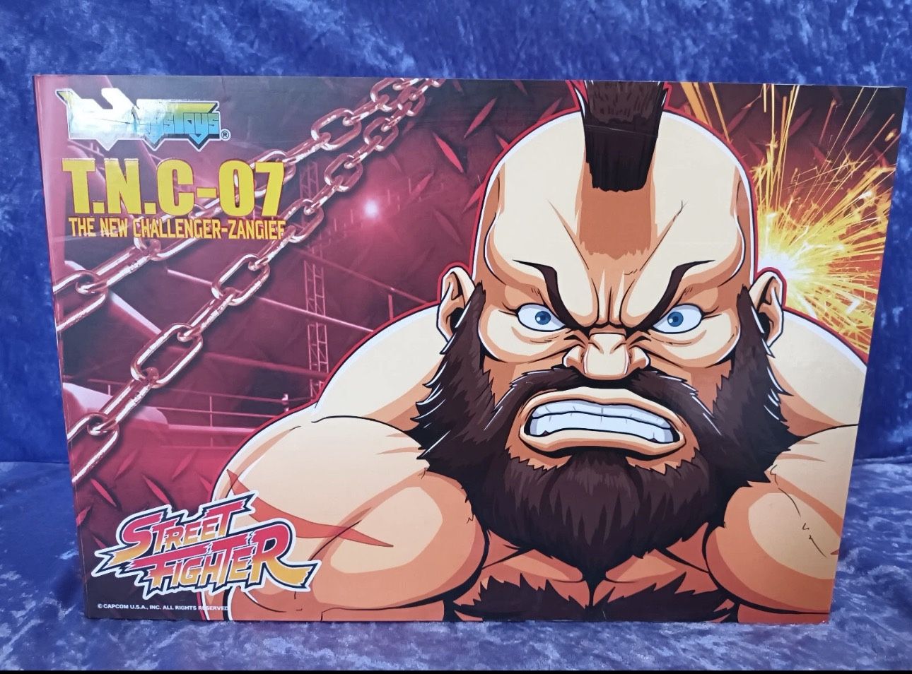 Big Boys Toys Street Fighter TNC07 New Challenger Zangief NIB