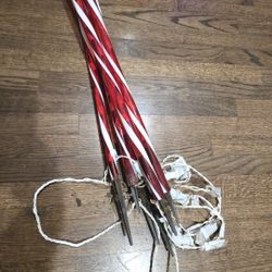 Candy Cane Decoration For Outside