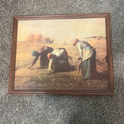 Painting Of Hardworking Women(print)