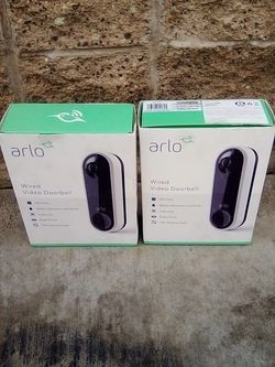 Arlo video doorbell camera