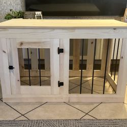 Wood Dog Crate