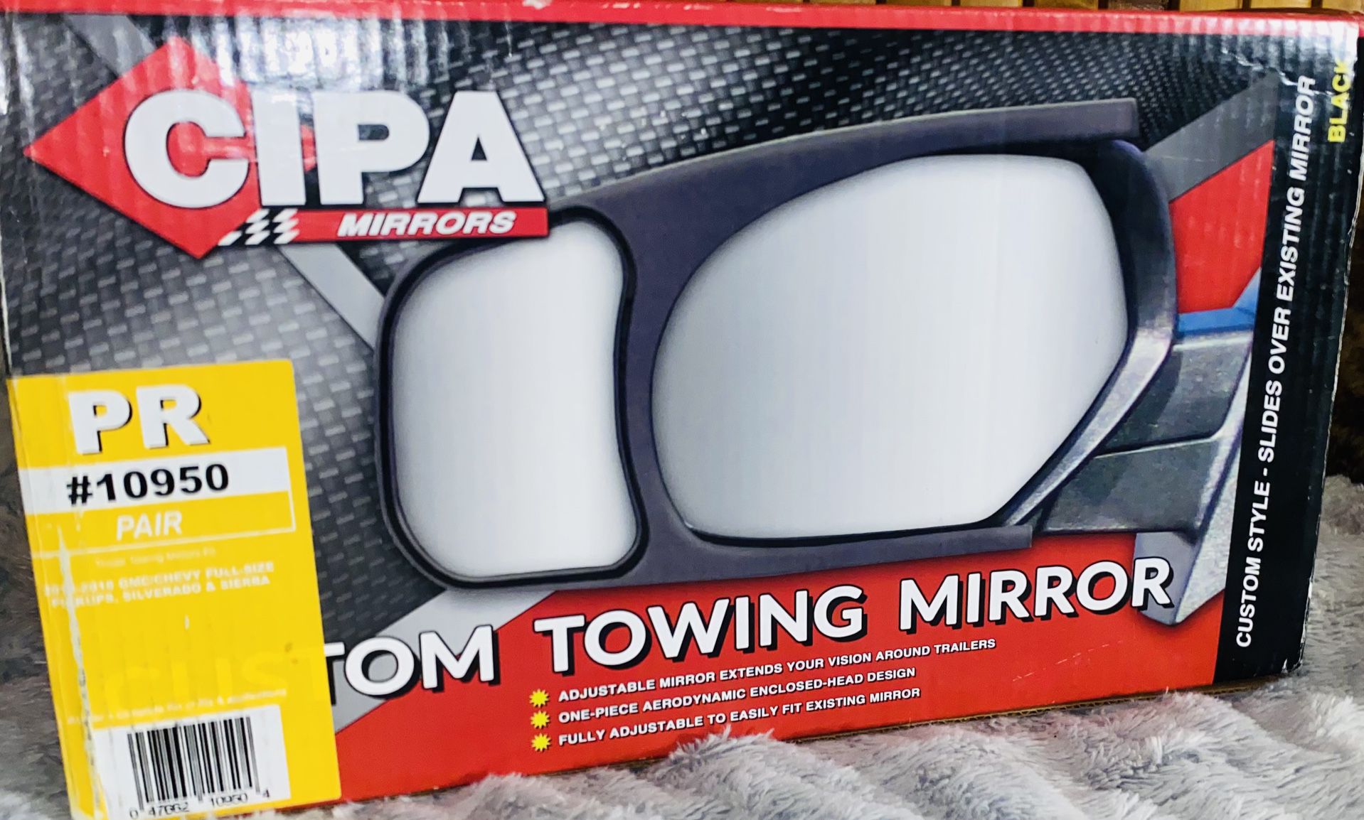 CIPA Towing mirrors (2014-2018 Chev-GMC trucks)