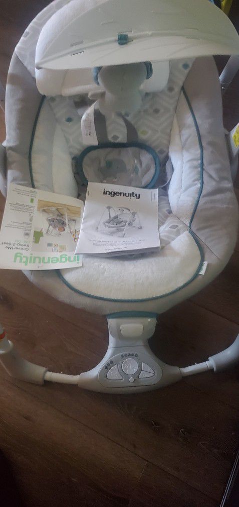 Baby Swing  And Baby Seat Ingenuity Brand New
