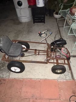 Corvette Power wheel custom mini go cart