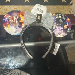 Disney Parks Star Wars: The Empire Strikes Back 45th Anniversary Ears Headband