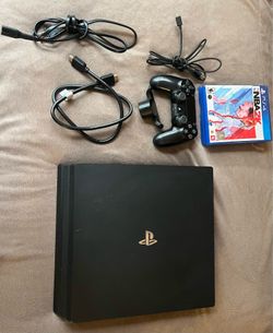 PS4 Pro 1tb black