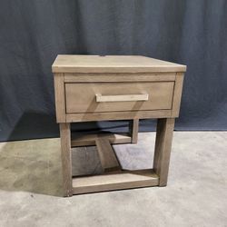 End Table with Storage and Power