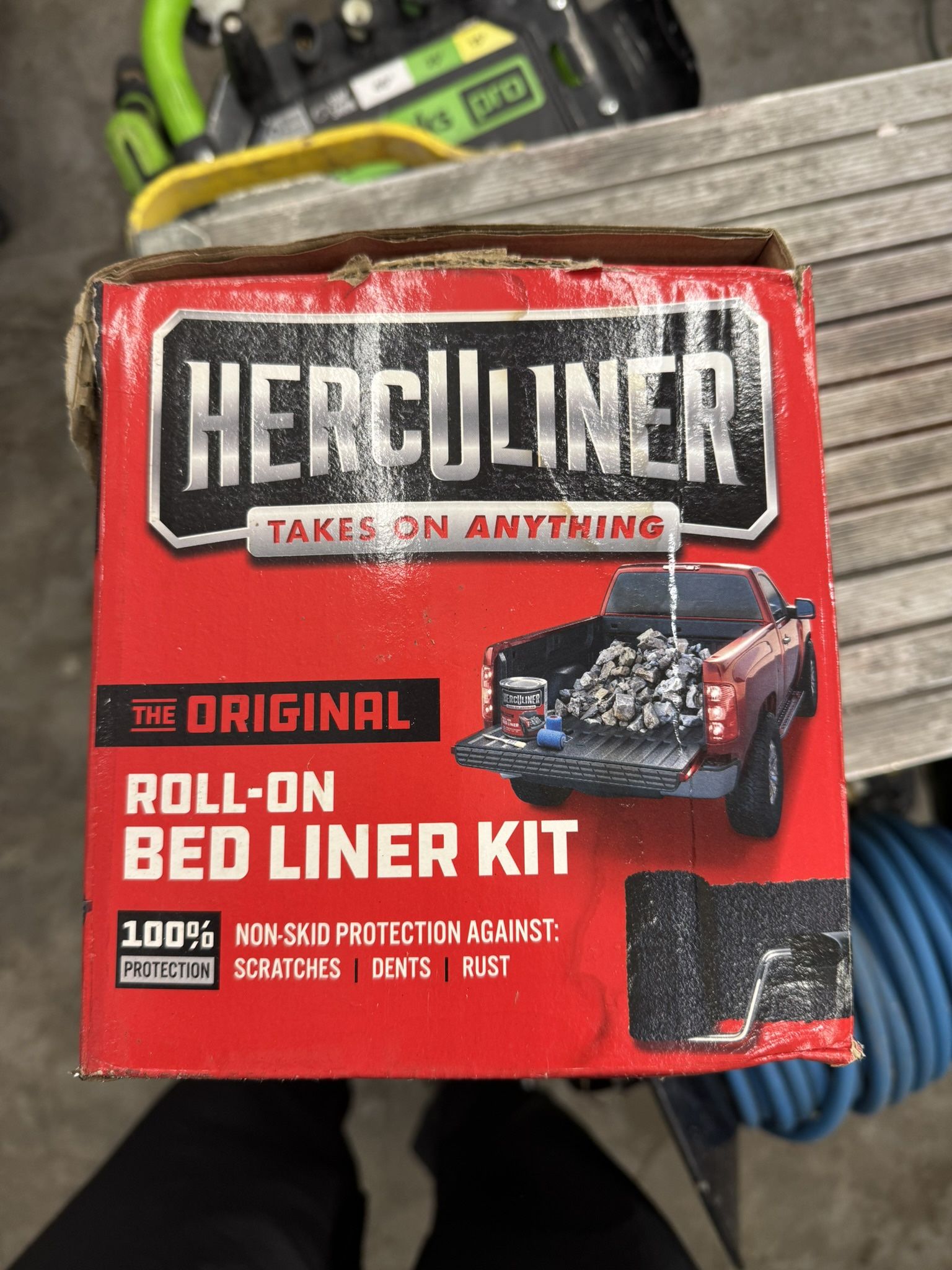 Herculiner Roll On Bed Liner 1 Gallon Brand new in Box