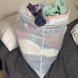 Full Bag Of Girls Clothes Size 10/12 And 14