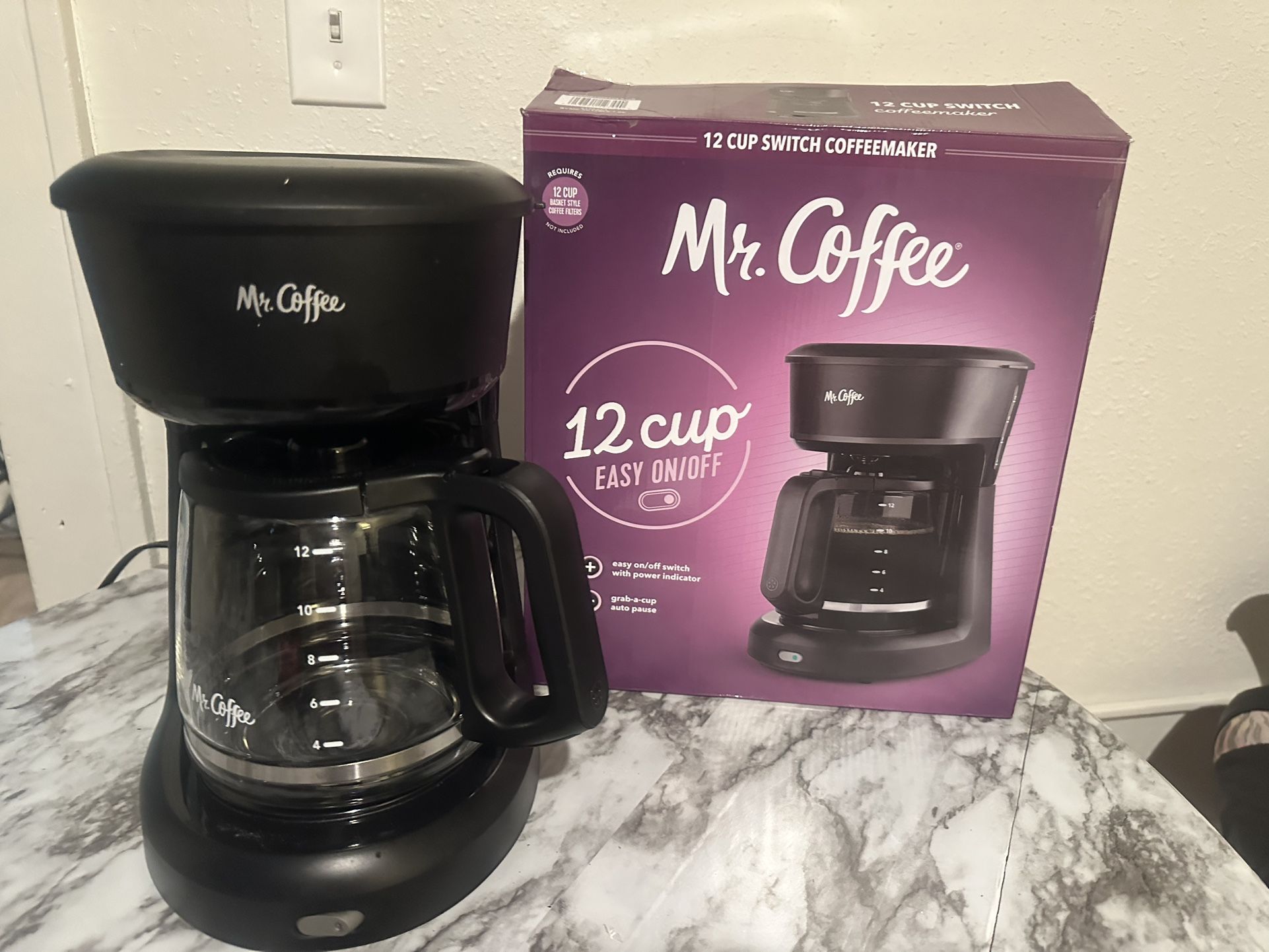 12 Cup Mr. Coffee Maker