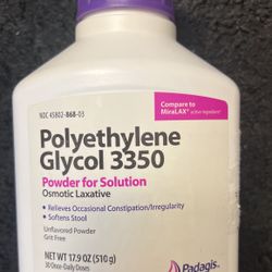 1 -Laxative For Softens Stools Kids & Adults