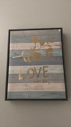 Matching Inspirational Wall Art Set – Farmhouse Style