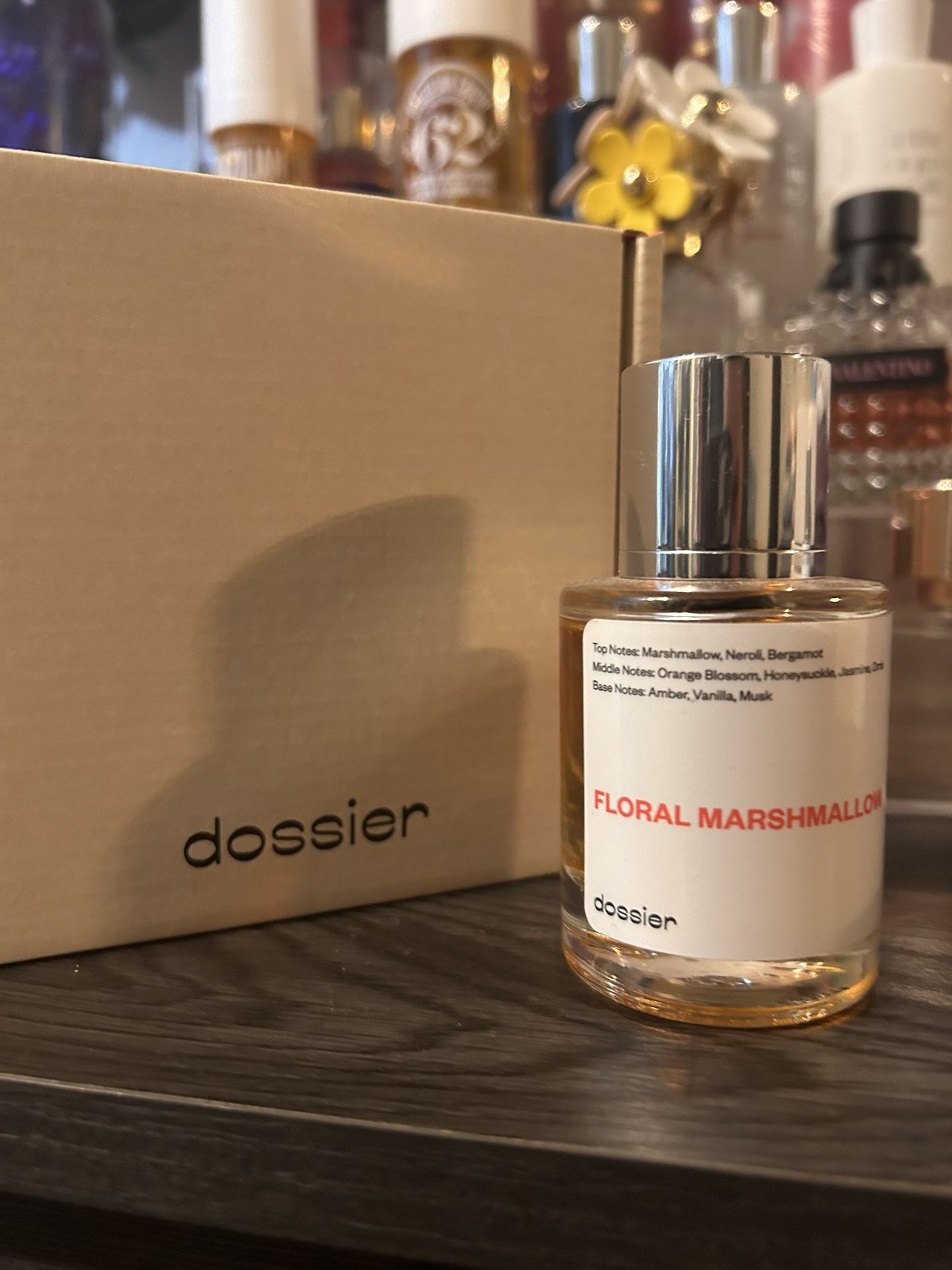 Dossier Floral Marshmallow