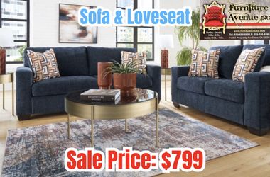 Sofá & Loveseat 