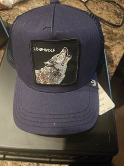 Lone Wolf trucker hat