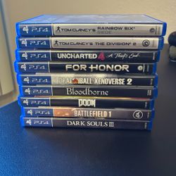 PS4 Games- Bulk Buy Or Single- Best Offer