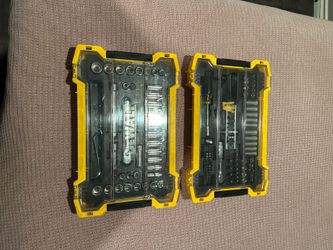 DeWalt ToughSystem 1/4 and 3/8 in. drive Metric/SAE Mechanic's Tool Set 131 pc