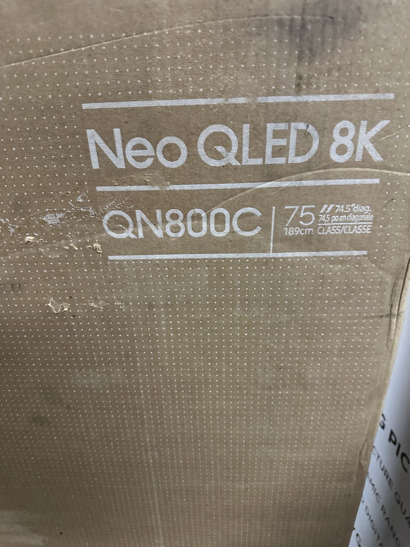 SAMSUNG 75 Inch Class Neo QLED 8K QN800C Series Mini LED Quantum HDR Smart TV with Ultra Slim Design Dolby Atmos Object Tracking Sound+ Q Symphony