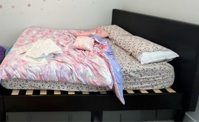 Moving sale! Queen platform bed frame only*