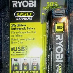 Ryobi USB Lithium Battery 