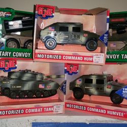 GI Joe mini vehicles 