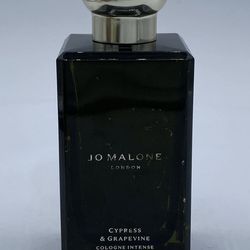 Jo Malone London Cypress & Grapevine 3.4 Fl oz. 100 Ml New W/O Box *See Details*