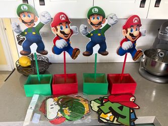 Super Mario Party Centerpiece Decoration Set