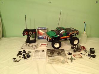 Vintage Rare Kyosho Snake Bite Nitro Monster Jam Truck for Sale in