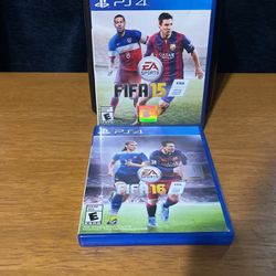 PlayStation 4 FIFA 15 Or FIFA 16 Used Perfect Condition $5.99 Each Pick Up In Panorama City 