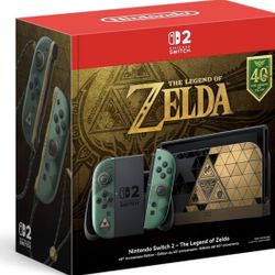Switch 2 The Legend of Zelda™ 40th Anniversary Edition