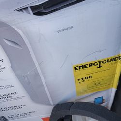 8000 BTU Portable Air Conditioner Cools 350 Sq. Ft. with Dehumidifier and Remote in White