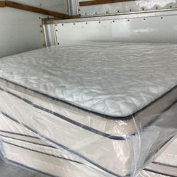 Queen Pillowtop Sets New In Plastic Free Delivery In Atlanta 