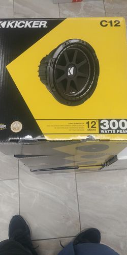 Kicker 12" Subwoffer New