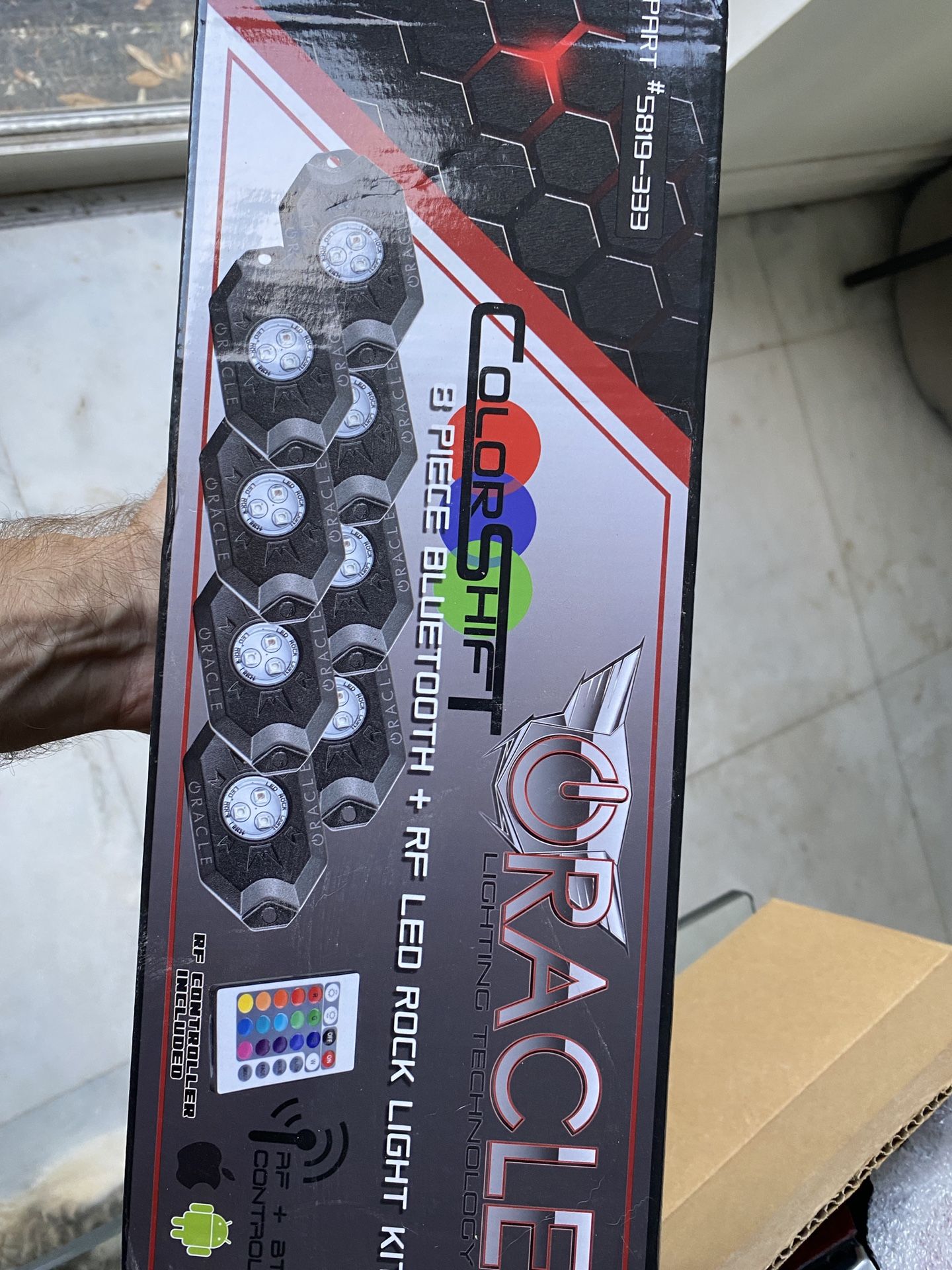 NEW Oracle RGB Color Changing Rock Lights And Strip Lights NEW