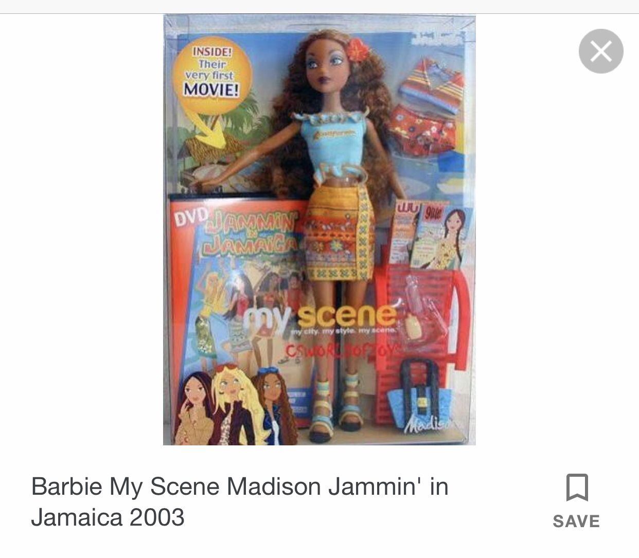 Mattel Jammin in Jamaica my scene Barbie doll for Sale in GLMN HOT ...