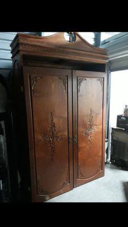 Antique Teakwood Armorie