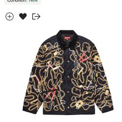 Supreme Chains Quilted Jacket