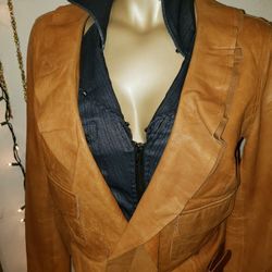 Leather Jacket  Butter Soft" Old Navy"