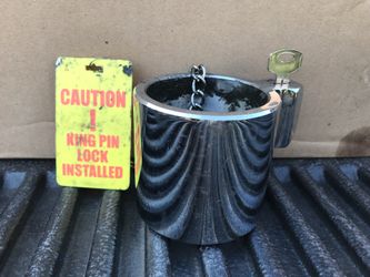 Trailer King Pin Lock