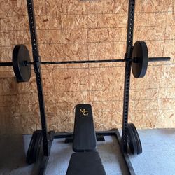 Home gym set up
