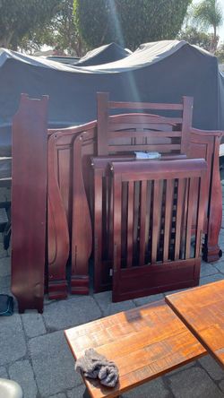 Crib and Changing table
