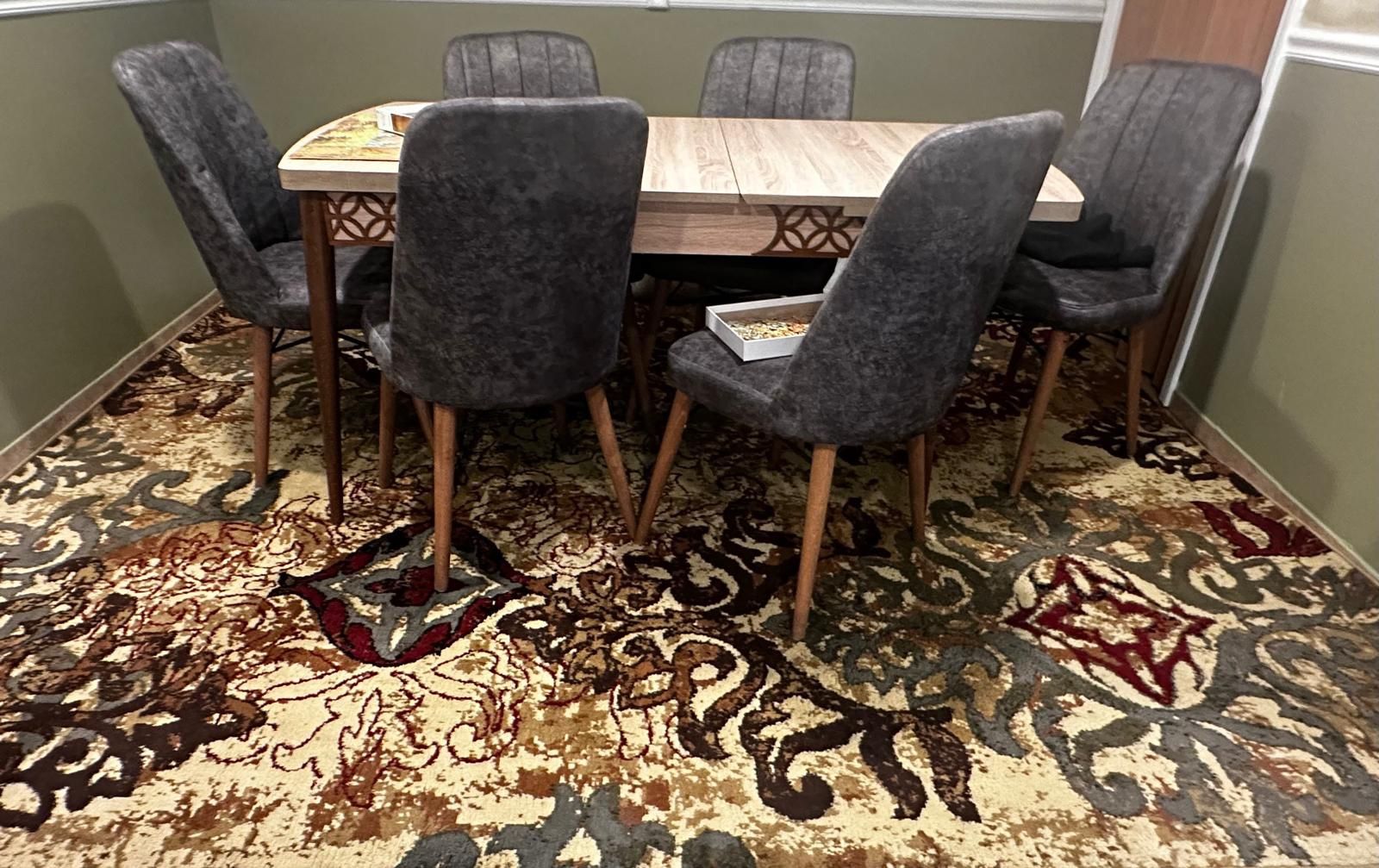 Dining Set Table With 6 Chairs