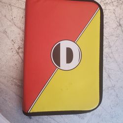 Red and Yellow Dacckit Pokémon Card Binder Pages Binder with Holo and reverse Holo