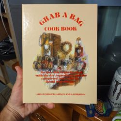 "Grab A Bag Cookbook" By Frances Barrineau - Brand NEW Hardback Cookbook. Various Recipes. 