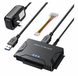 USB 3.0 to SATA&IDE Hard Drive Converter